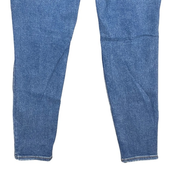 American Eagle Curvy Hi Rise Jegging 16 Ripped Skinny Stretch Denim Casual - Picture 6 of 8